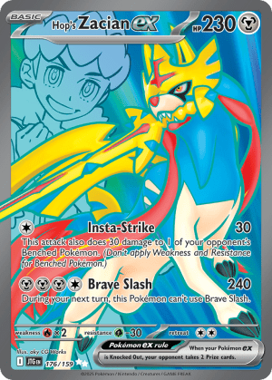Hop's Zacian ex (Holofoil)