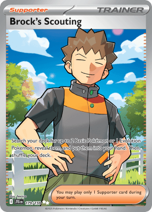 Brock's Scouting (Holofoil)