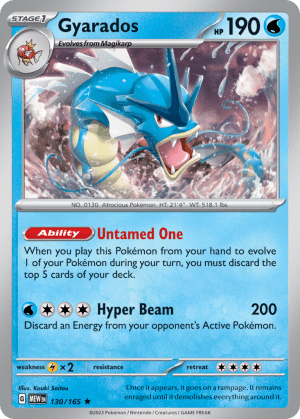 Gyarados (Reverse Holofoil)