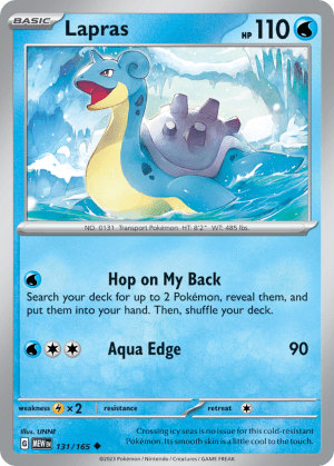 Lapras (Reverse Holofoil)