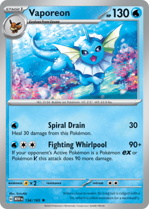 Vaporeon (Holofoil)