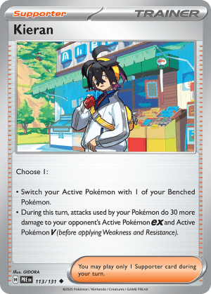 Kieran (Poke Ball Reverse Holofoil)