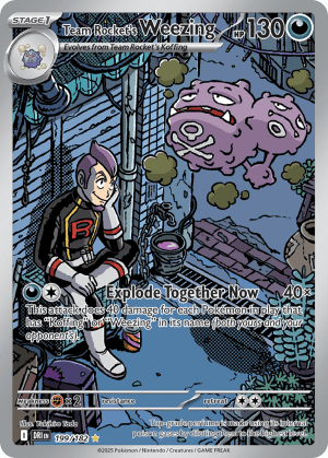 Team Rocket's Weezing (Holofoil)