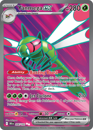 Yanmega ex (Holofoil)