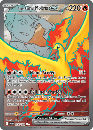 Team Rocket's Moltres ex (Holofoil)