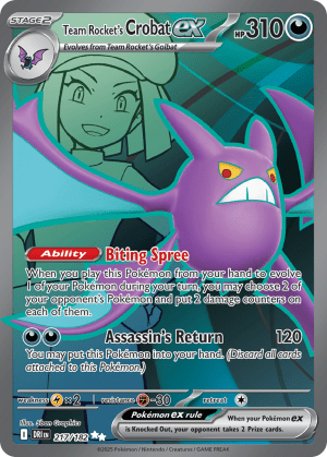 Team Rocket's Crobat ex (Holofoil)