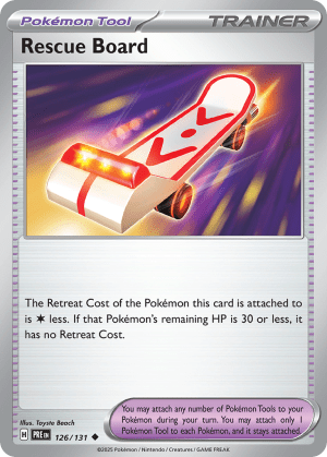 Rescue Board (Poke Ball Reverse Holofoil)