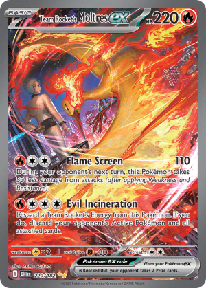 Team Rocket's Moltres ex (Holofoil)