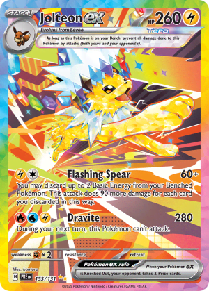 Jolteon ex (Holofoil)