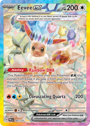 Eevee ex (Holofoil)