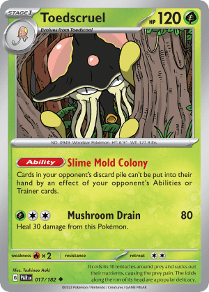 Toedscruel (Reverse Holofoil)