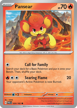 Pansear (Reverse Holofoil)
