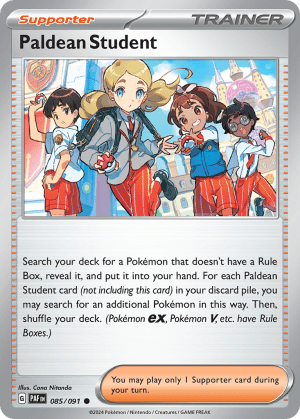 Paldean Student (Reverse Holofoil)