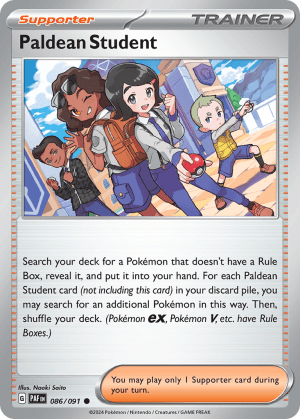 Paldean Student (Reverse Holofoil)