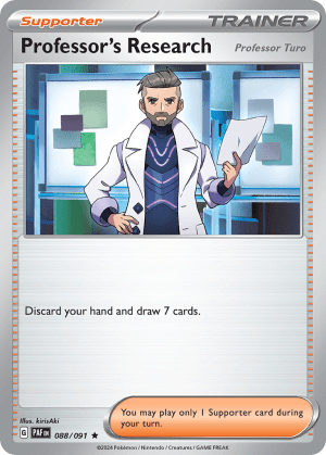 Professor's Research (Reverse Holofoil)