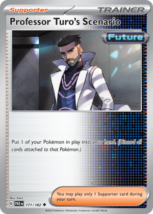 Professor Turo's Scenario (Reverse Holofoil)