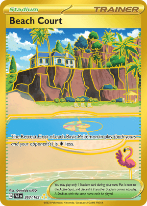 Beach Court (Holofoil)