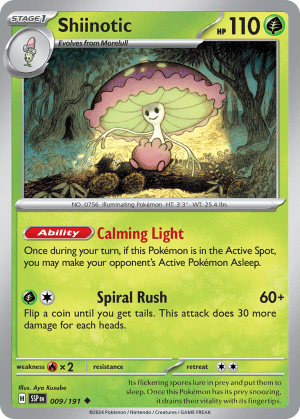 Shiinotic (Reverse Holofoil)