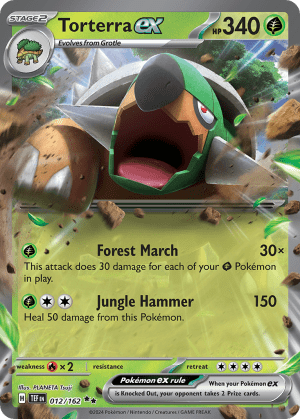 Torterra ex (Holofoil)