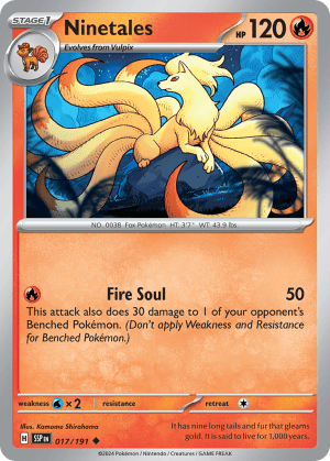 Ninetales (Reverse Holofoil)