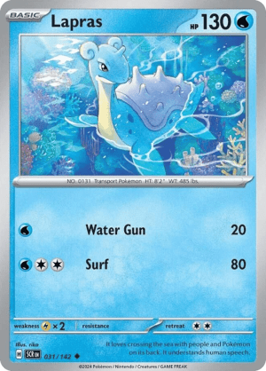 Lapras (Reverse Holofoil)