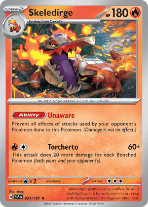 Skeledirge (Reverse Holofoil)