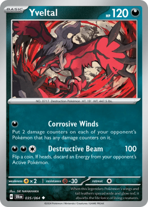 Yveltal (Reverse Holofoil)