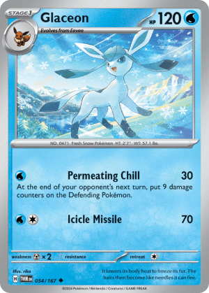 Glaceon (Reverse Holofoil)