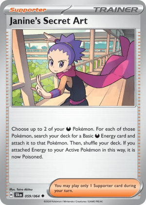 Janine's Secret Art (Reverse Holofoil)
