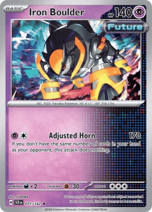Iron Boulder (Reverse Holofoil)