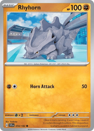 Rhyhorn (Reverse Holofoil)