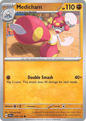 Medicham (Reverse Holofoil)