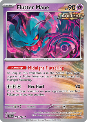 Flutter Mane (Play Pokemon Stamp)