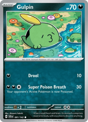 Gulpin (Reverse Holofoil)