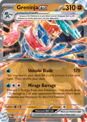 Greninja ex (Holofoil)