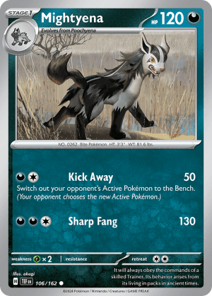 Mightyena (Reverse Holofoil)