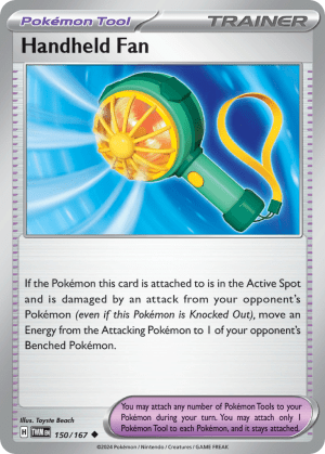 Handheld Fan (Reverse Holofoil)