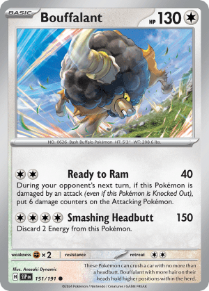 Bouffalant (Reverse Holofoil)