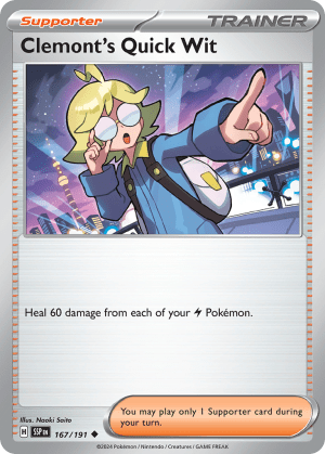 Clemont's Quick Wit (Reverse Holofoil)