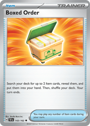 Boxed Order (Reverse Holofoil)