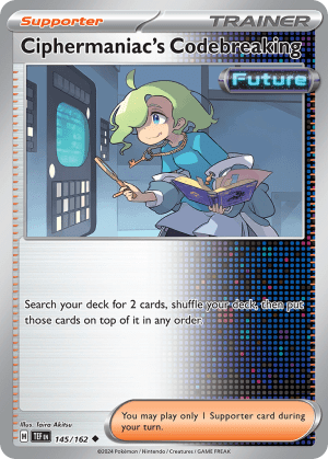 Ciphermaniac's Codebreaking (Play Pokemon Stamp)