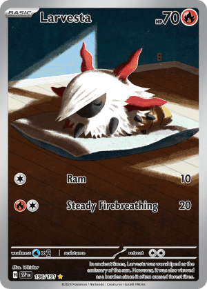 Larvesta (Holofoil)