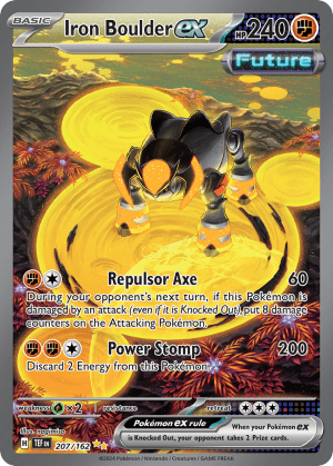 Iron Boulder ex (Holofoil)
