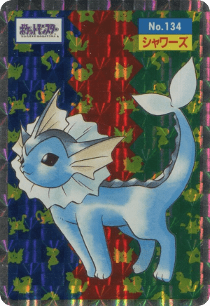 Vaporeon (Block Prism Holofoil)