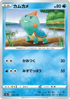 Chewtle (Reverse Holofoil)