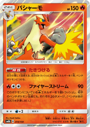 Blaziken (Reverse Holofoil)