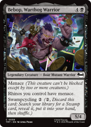 Bebop, Warthog Warrior