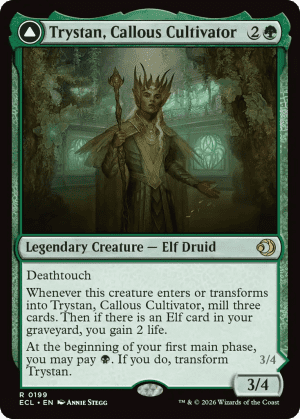 Trystan, Callous Cultivator // Trystan, Penitent Culler