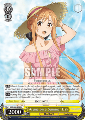 Asuna on a Summer Day