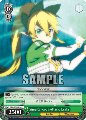 Simultaneous Attack, Leafa